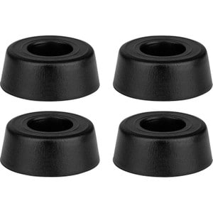 4-Pack Rubber Cabinet Feet 0.88" Dia. x 0.31" H